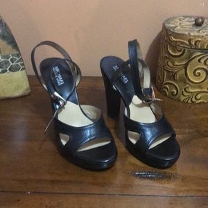 Black Michael Kors Heels Size 7.5